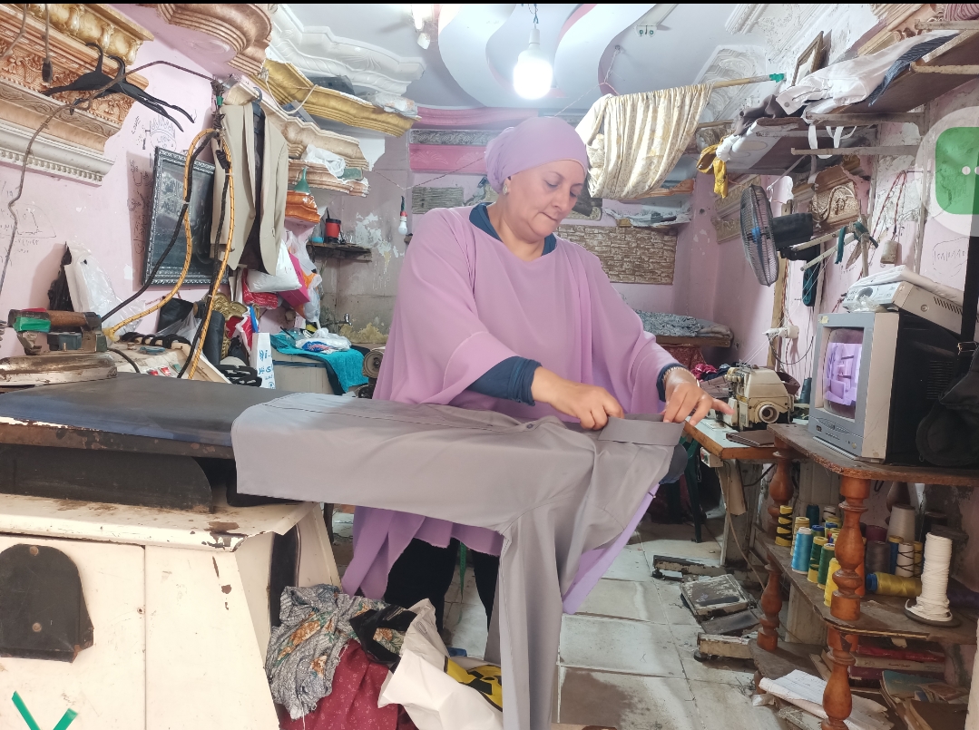 أم شريف مكوجية في الإسكندرية