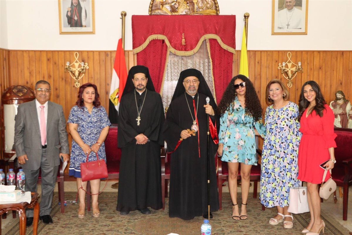 &nbsp;البطريرك الأنبا إبراهيم إسحق بطريرك الإسكندرية للأقباط الكاثوليك