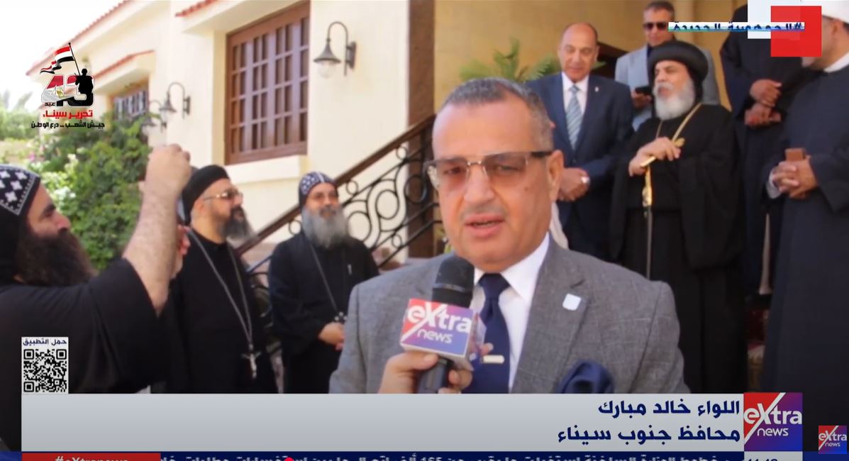 <strong>اللواء خالد مبارك محافظ جنوب سيناء</strong>