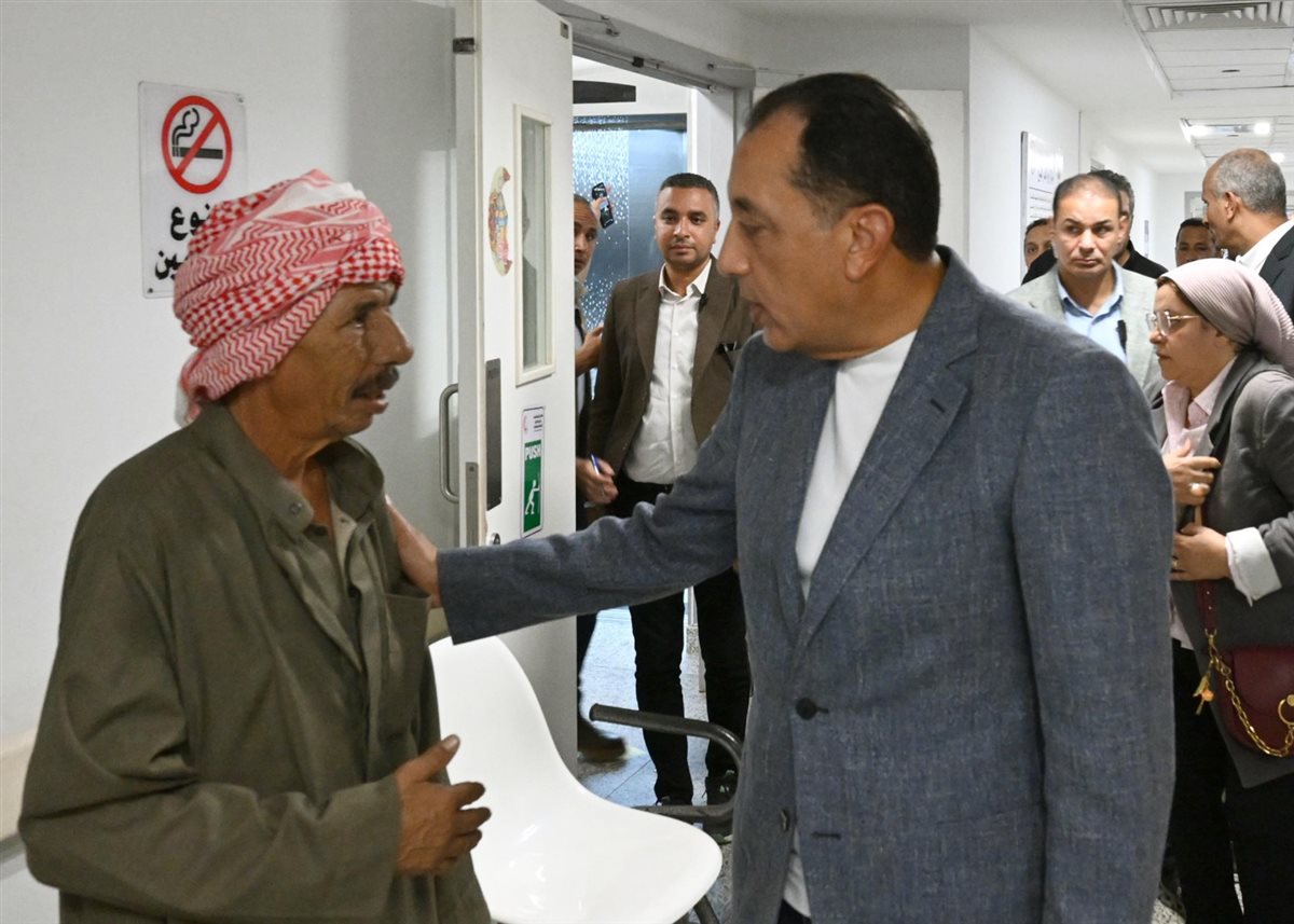 جانب من جولة رئيس الوزراء