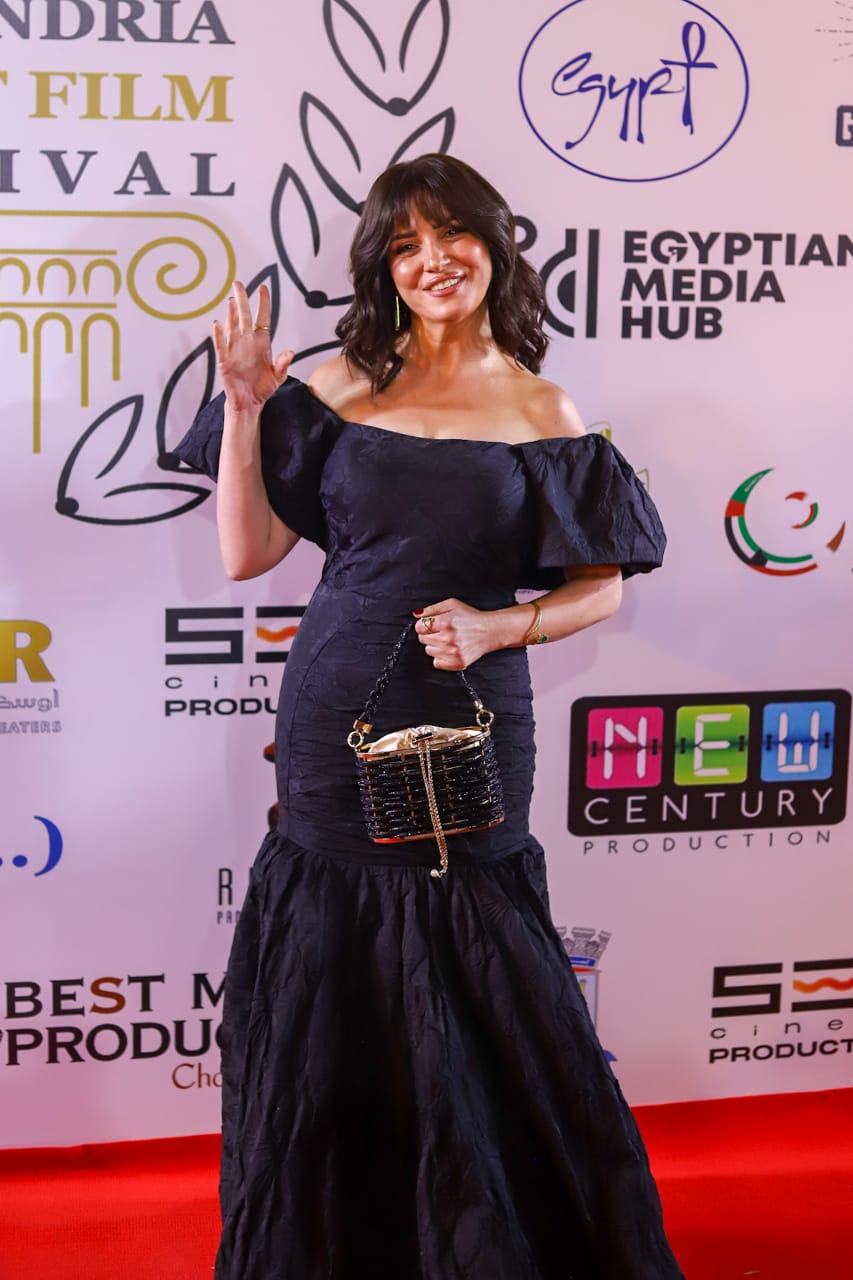 نجوم الفن في حفل افتتاح مهرجان الإسكندرية للفيلم القصير