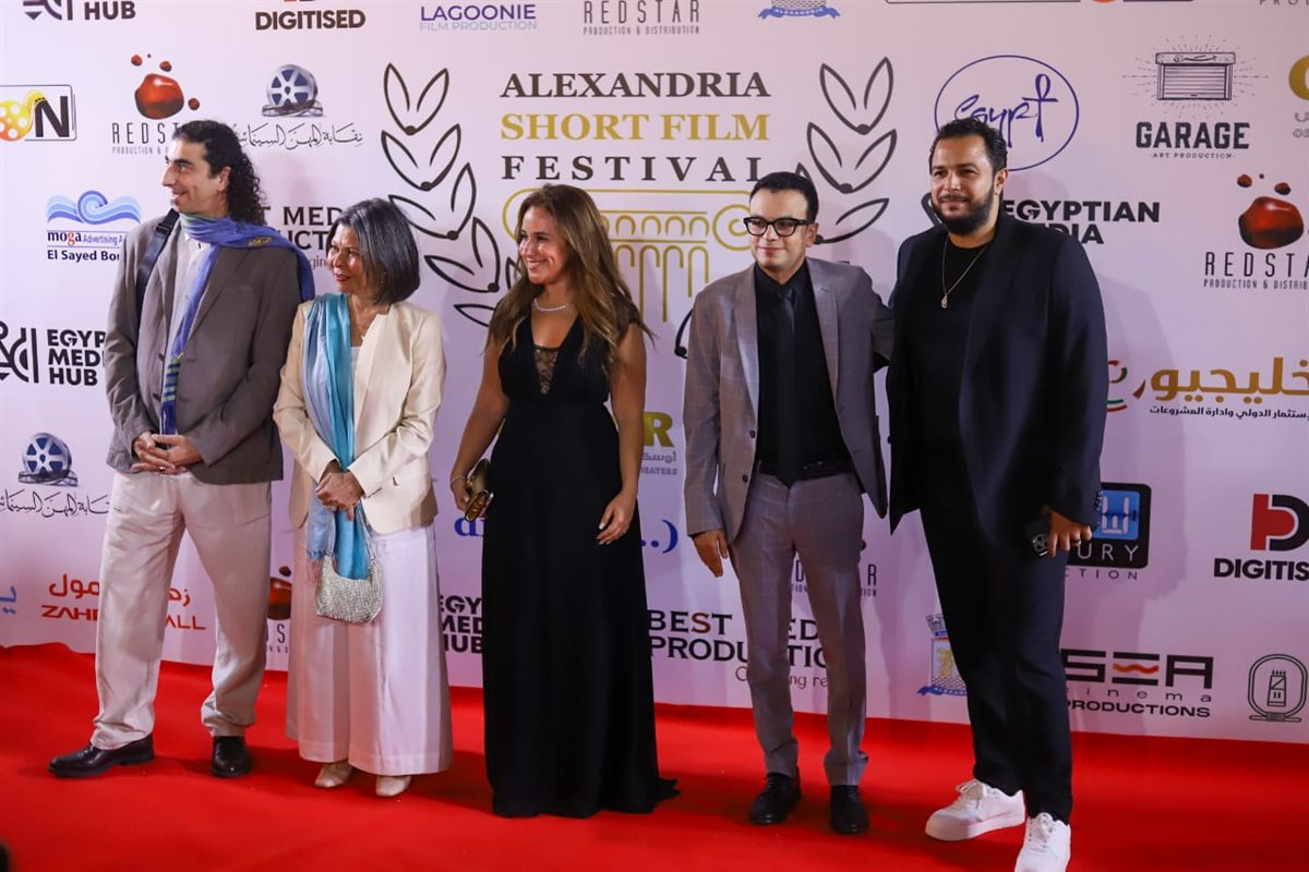 نجوم الفن في حفل افتتاح مهرجان الإسكندرية للفيلم القصير