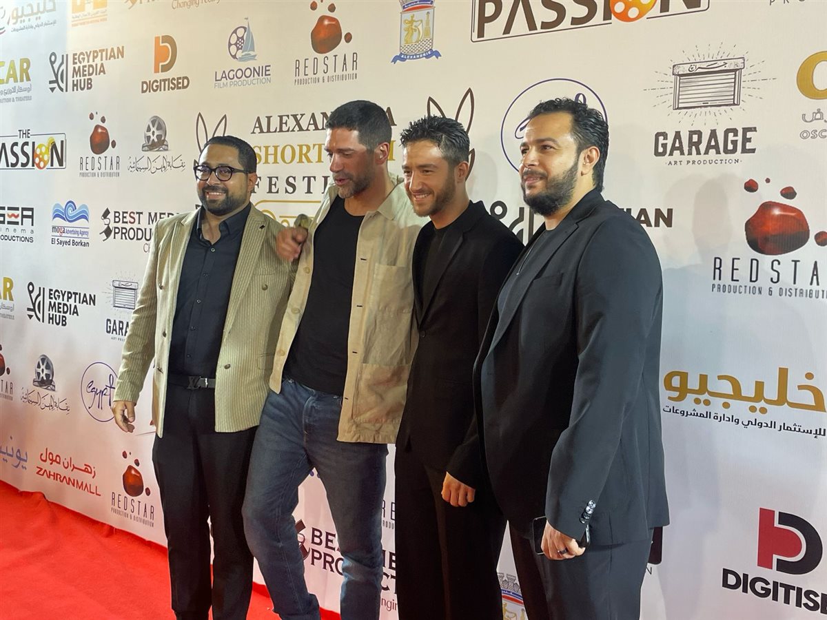 نجوم الفن في حفل افتتاح مهرجان الإسكندرية للفيلم القصير