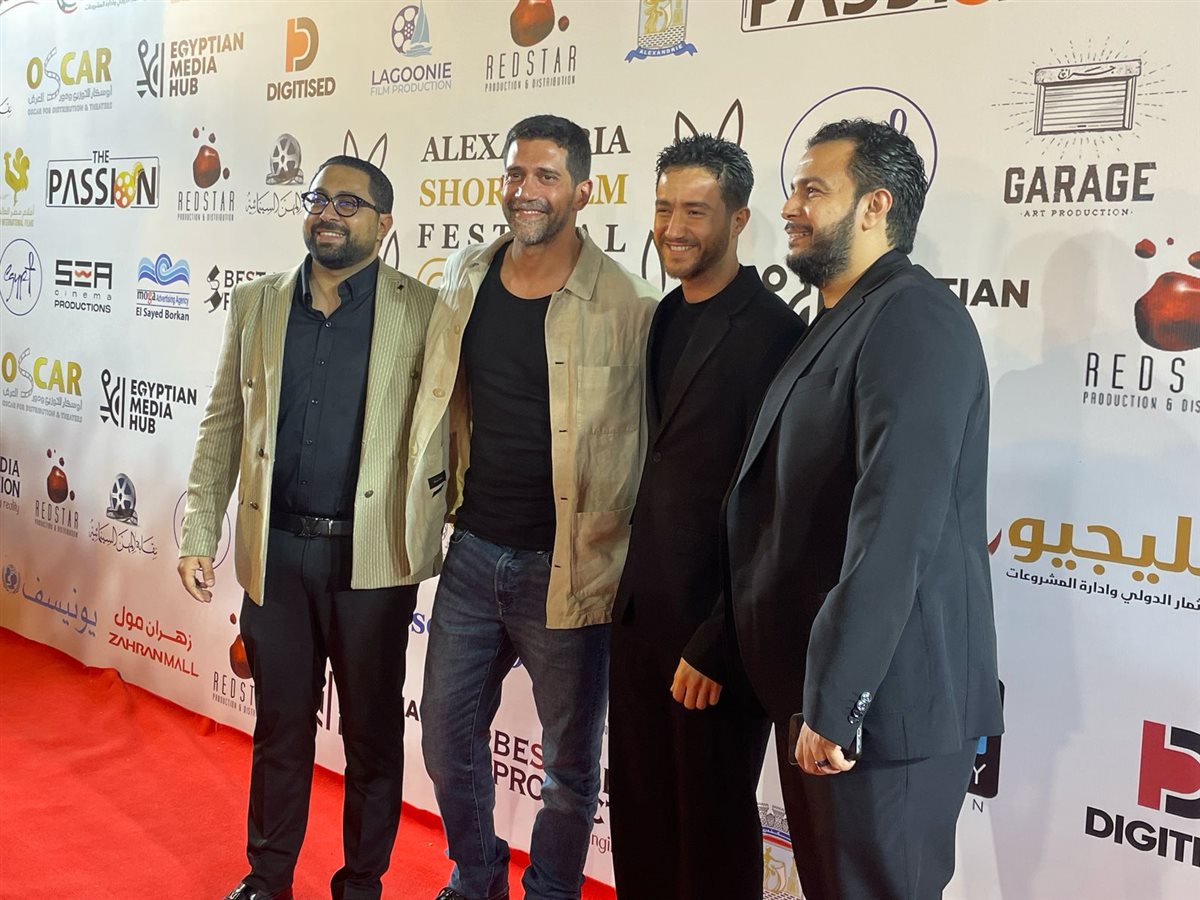 نجوم الفن في حفل افتتاح مهرجان الإسكندرية للفيلم القصير