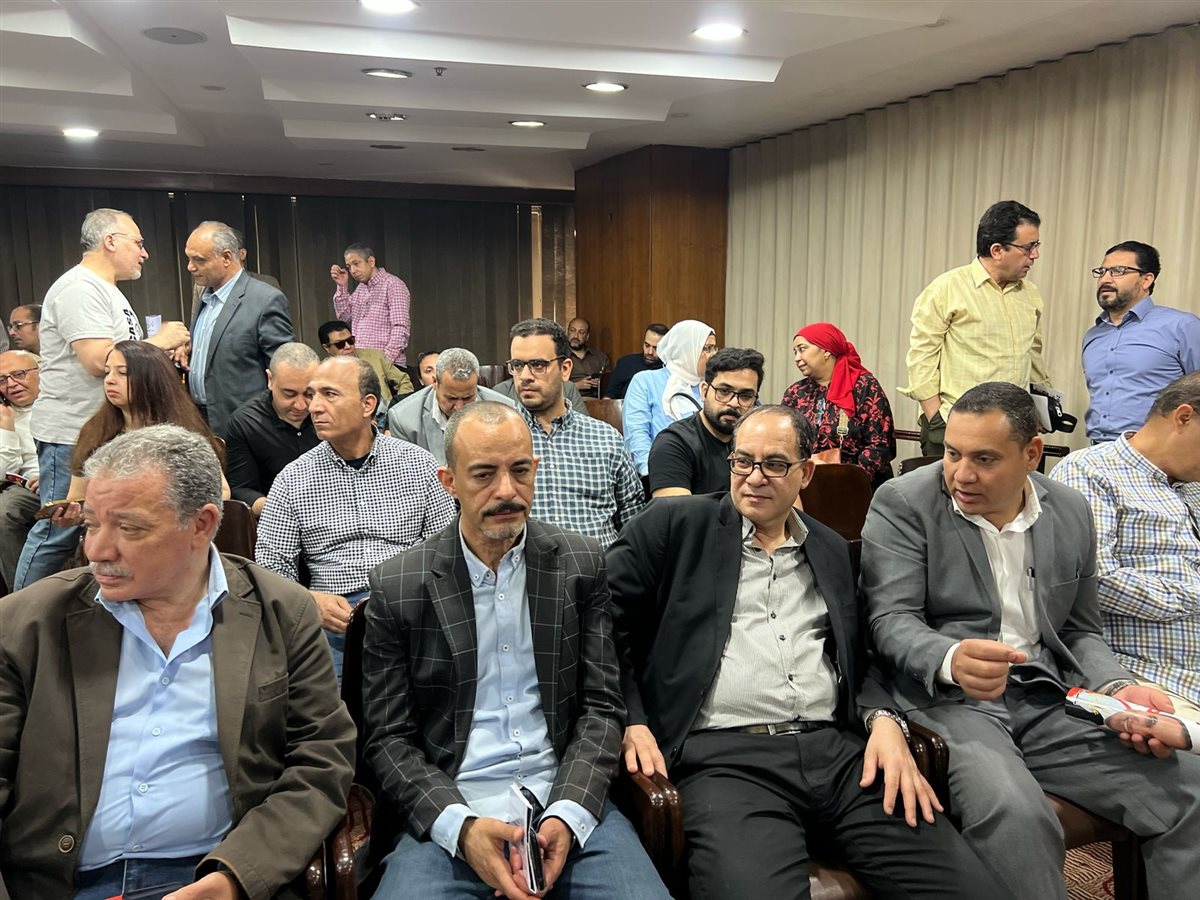 مؤتمر محسن سلامة&nbsp;