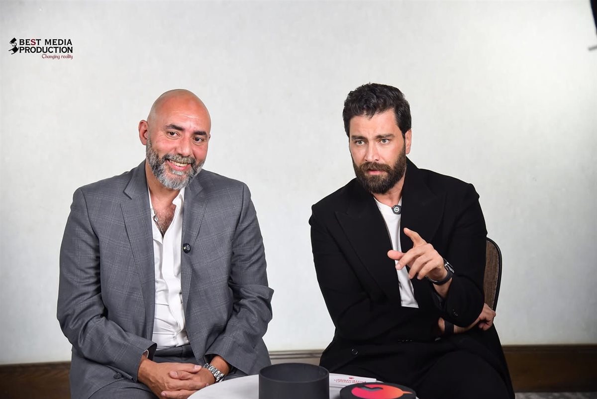 المؤتمر الصحفي لمسلسل أنا أنت.. أنت مش