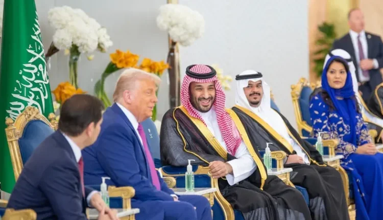 <strong>جانب من ضيافة محمد بن سالمان للرئيس ترامب </strong>