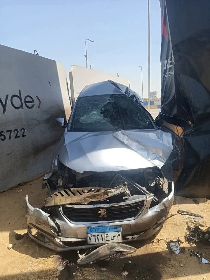 تهشم السيارة&nbsp;