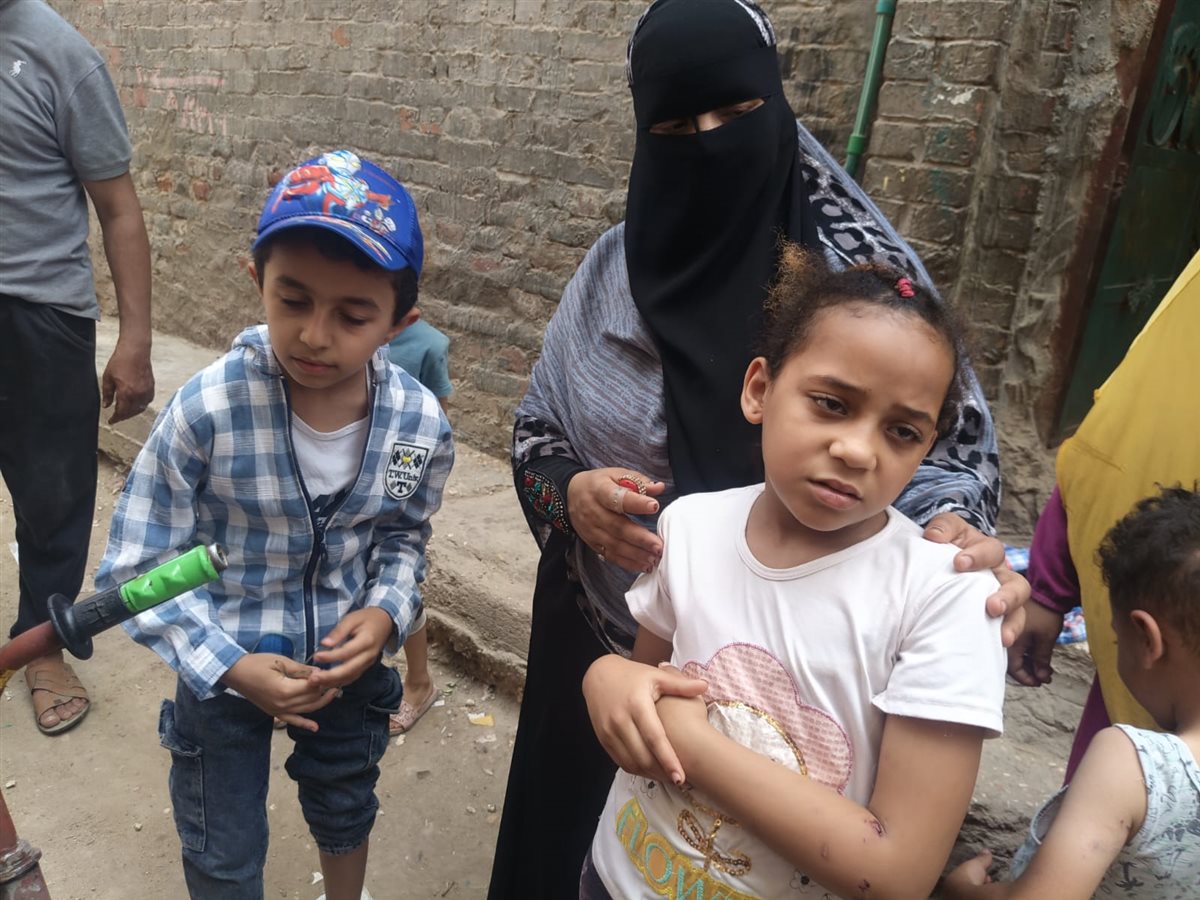 الاطفال التى تم عقرهم