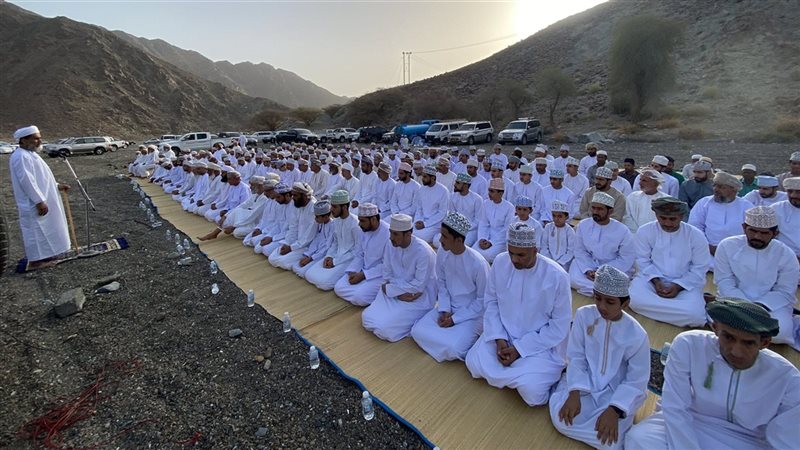 أداء صلاة الاستسقاء