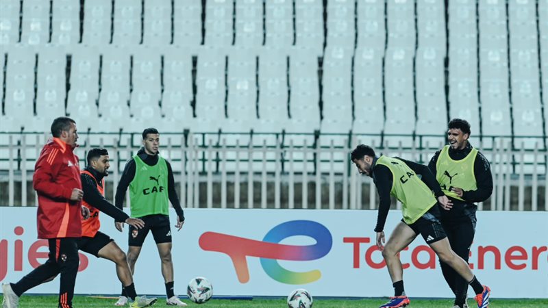 مران لاعبي الأهلي