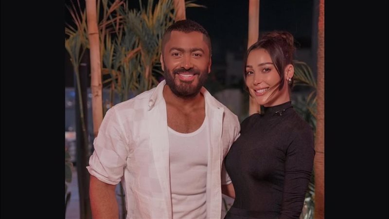 تامر حسني وبسمة بوسيل
