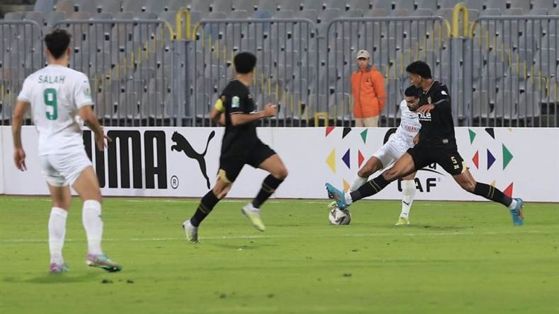 صورة لمباراة المصري