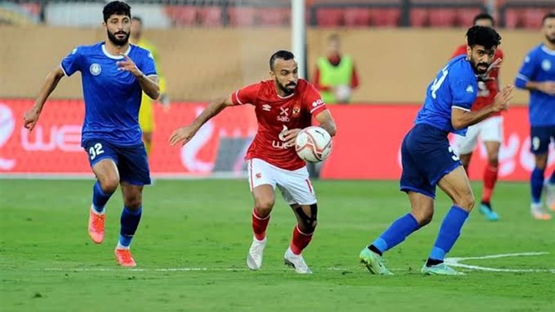 صورة من مباراة الأهلي
