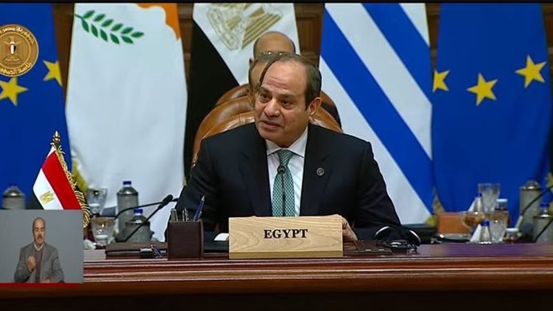 الرئيس السيسي خلال
