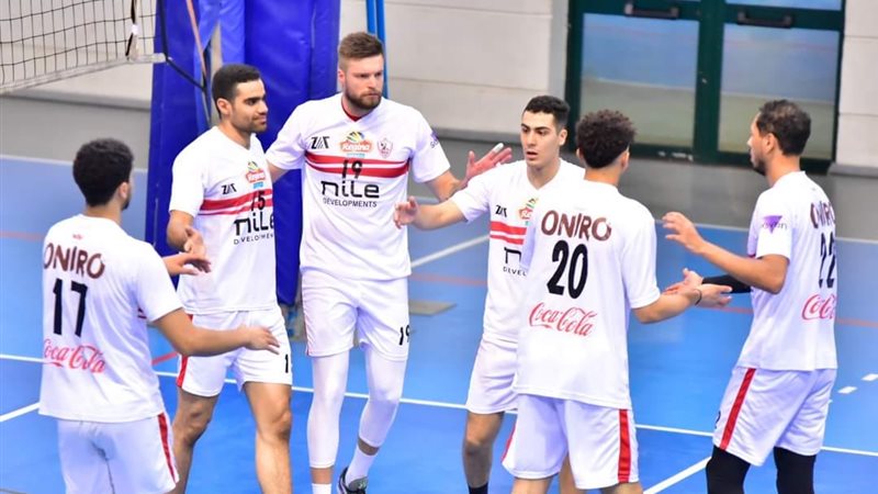 رجال طائرة الزمالك
