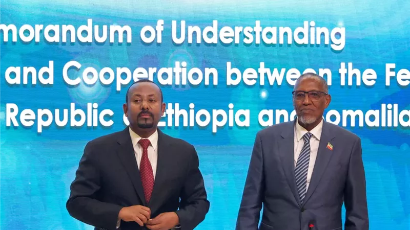 اتفاق الصومال وإثيوبيا