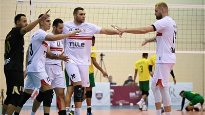 الزمالك يواجه الكويت الكويتي بالبطولة العربية لأندية الكرة الطائرة