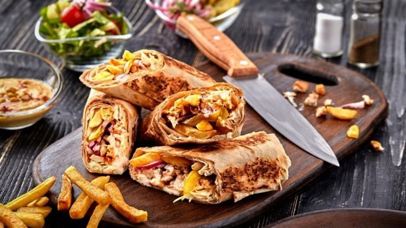 شاورما الدجاج