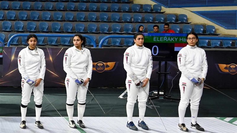 لاعبات منتخب مصر