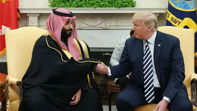ترامب وولي العهد