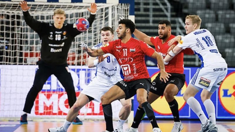 من مباراة منتخب مصر
