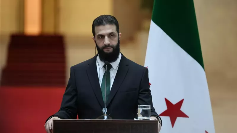 أحمد الشرع يتولى