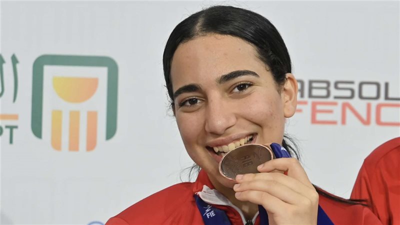 فرح محفوظ لاعبة منتخب