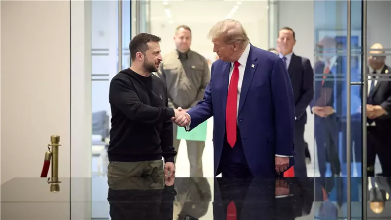 ترامب وزيلينسكي