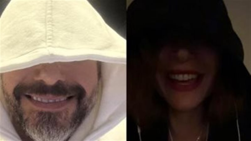منة شلبي وأحمد السعدني