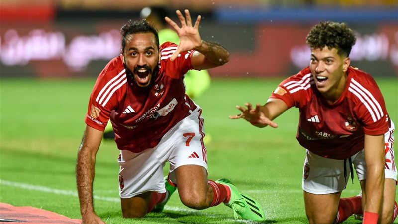 احتفال كهربا بهدفه