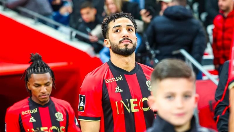 لاعب نيس الفرنسى