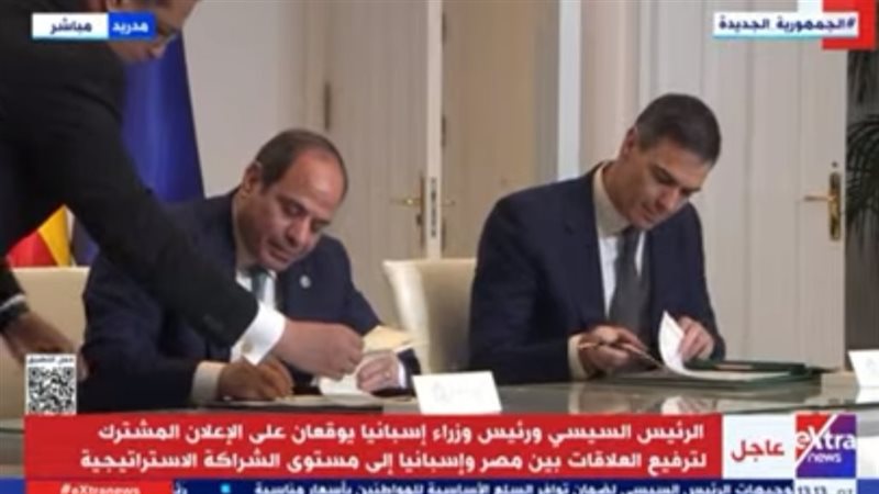 الرئيس السيسي ورئيس