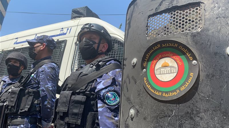 قوات الأمن الفلسطينية