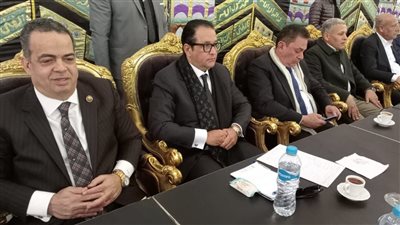 النائب علاء عابد ينهي خصومة ثأرية بين عائلتي أبو سليمان وأبو قاسم بالجيزة (صور)