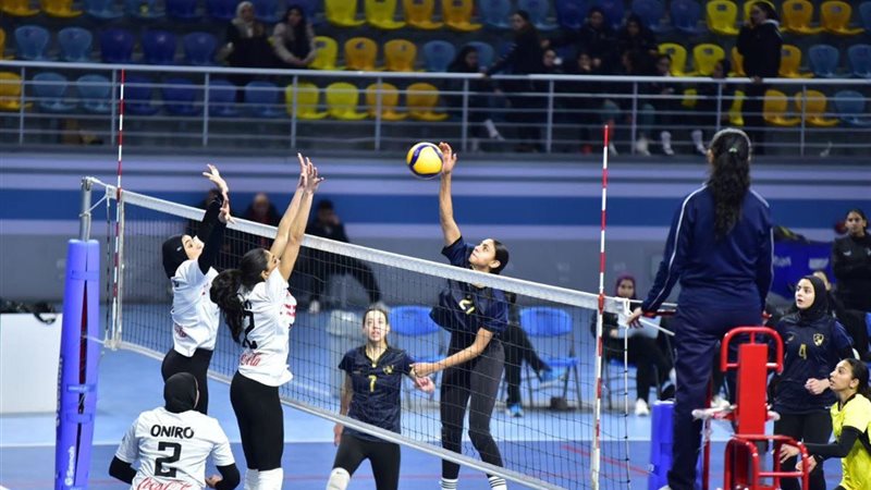 سيدات طائرة الزمالك