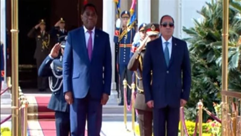 الرئيس السيسي ونظيره