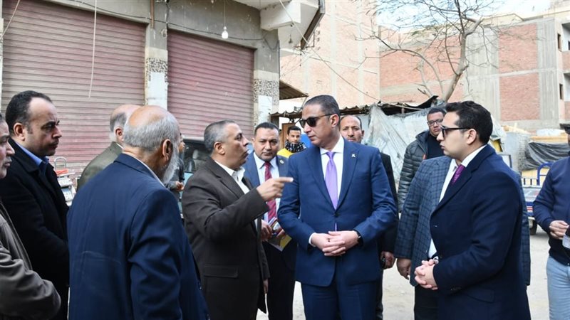 محافظ الفيوم يتفقد