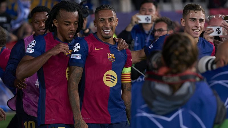 برشلونة بكامل قوته