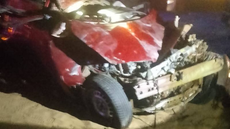 آثار الحادث