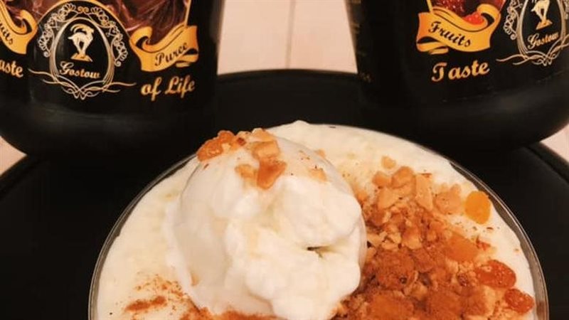 ايس كريم بالمكسرات