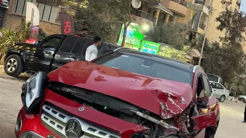آثار الحادث