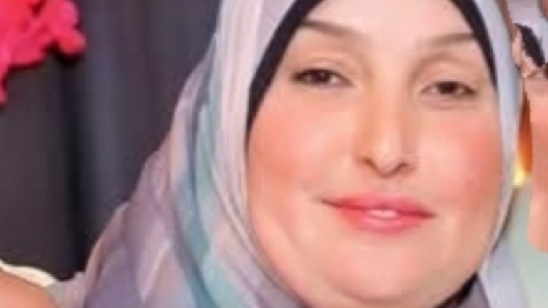 صورة السيدة المتوفية