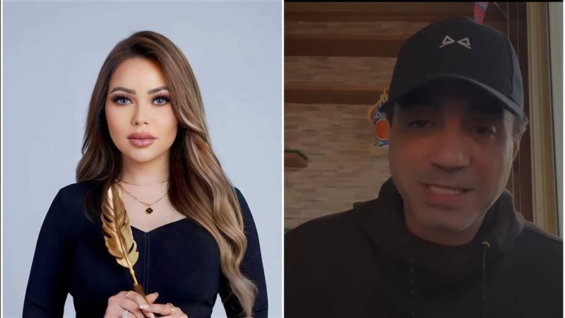 محمد نشات وأسما إبراهيم