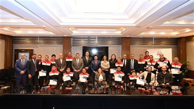 صبحي يستقبل منتخب السلة للكراسي المتحركة ويشيد بأدائهم وروحهم القتالية