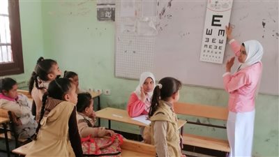 انطلاق حملة الكشف الطبي «عيون» لتلاميذ المرحلة الابتدائية بالفيوم