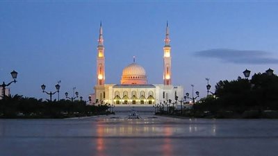 مسجد الأمير عبد القادر.. تحفة فنية تجمع بين العمارة الشرقية والمغاربية