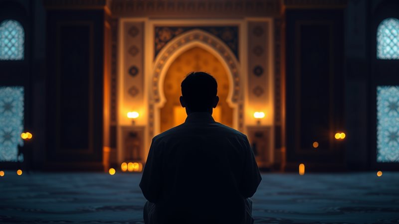 هل ينقص أجر من يصلي