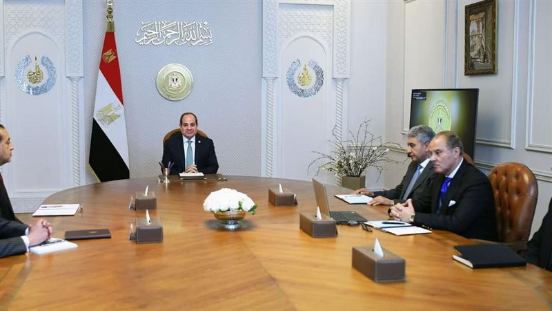 الرئيس السيسي خلال