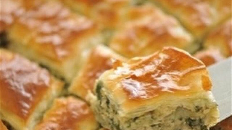 جلاش بالسبانخ والجبنة